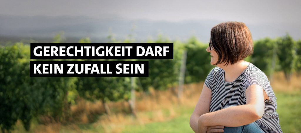 Gerechtigkeit darf kein Zufall sein